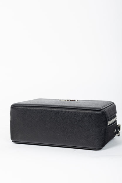 Vivienne Westwood Melih Black Vegan Leather Camera Bag