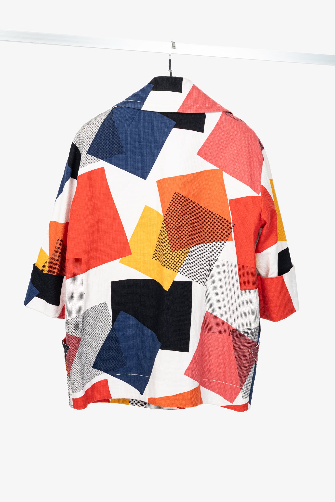 Vivienne Westwood Anglomania Multicolour Geometric Oversized Jacket