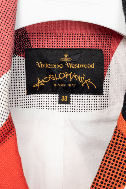 Vivienne Westwood Anglomania Multicolour Geometric Oversized Jacket