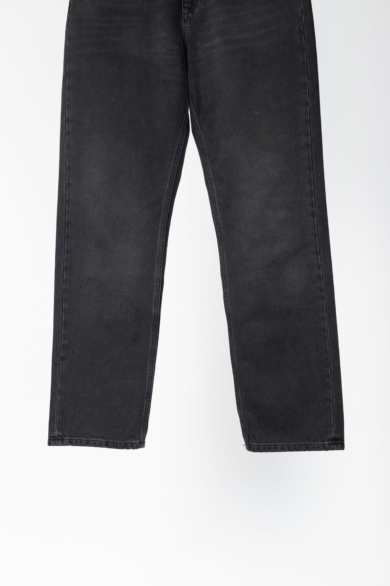 Wandler Carnation Black Straight-Leg Jeans