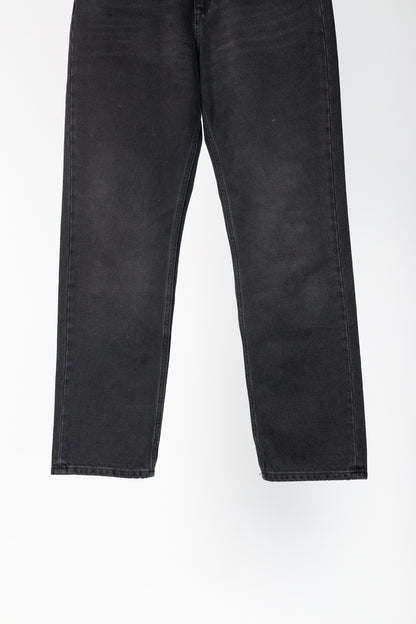 Wandler Carnation Black Straight-Leg Jeans