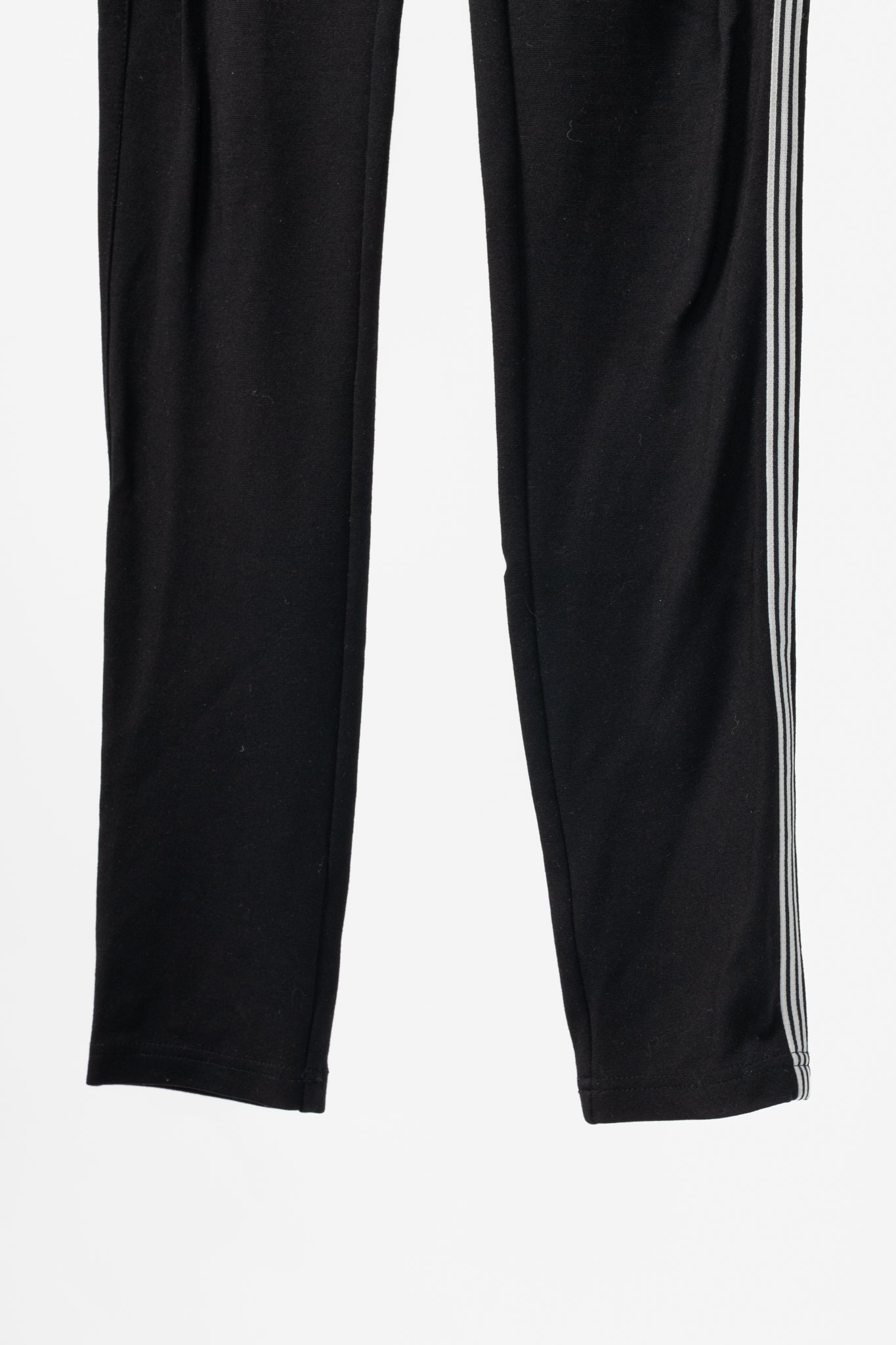 Y-3 Black Jersey Side-Stripe Leggings