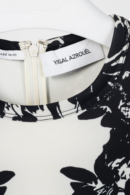 Yigal Azrouel Jet Multi Floral Print Scuba Sheath Dress