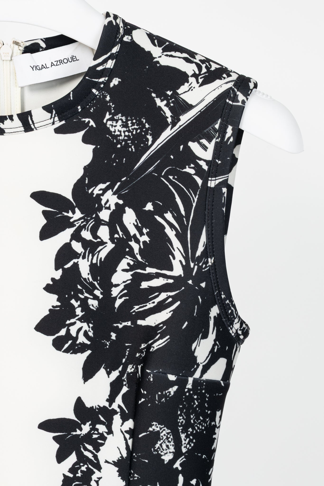 Yigal Azrouel Jet Multi Floral Print Scuba Sheath Dress