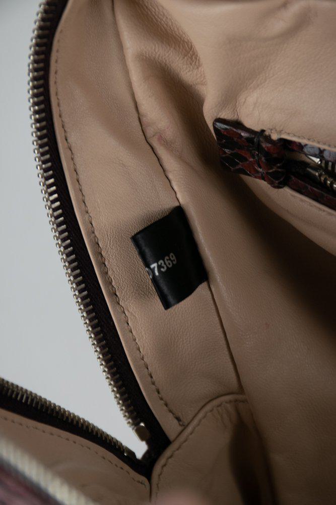 Prada Python Bauletto Shoulder Bag