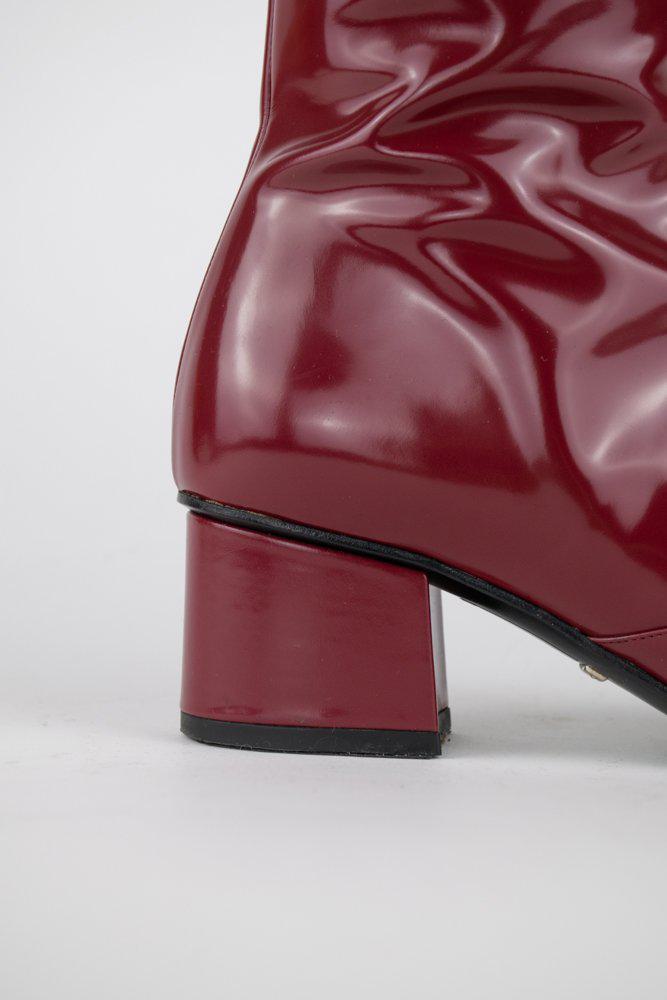 Gucci Horsebit Patent Leather Riding Boots