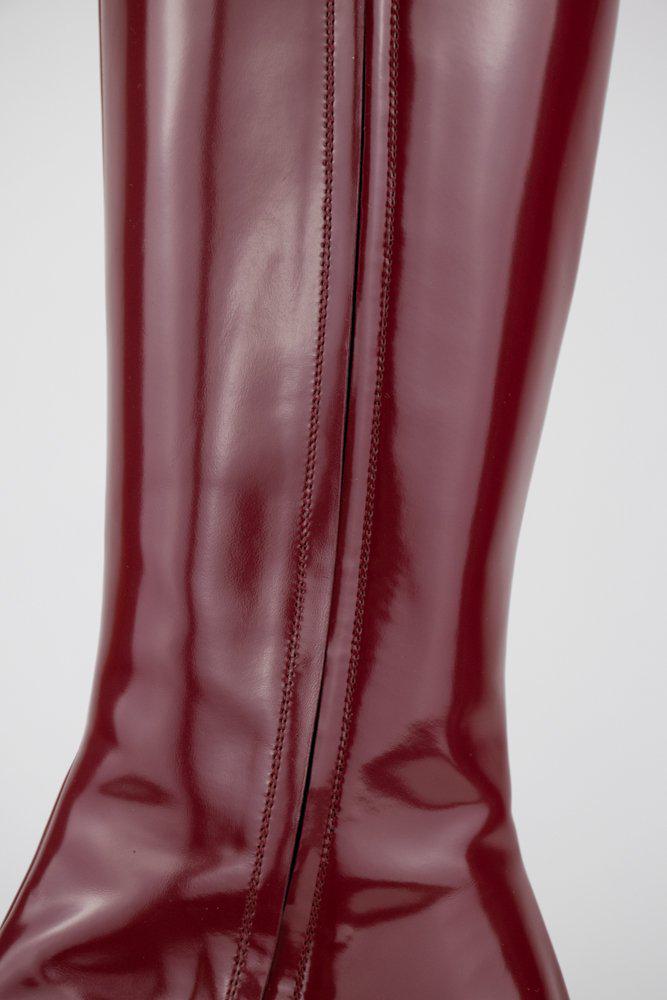 Gucci Horsebit Patent Leather Riding Boots