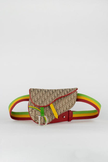 Dior Rasta Saddle Belt Bag