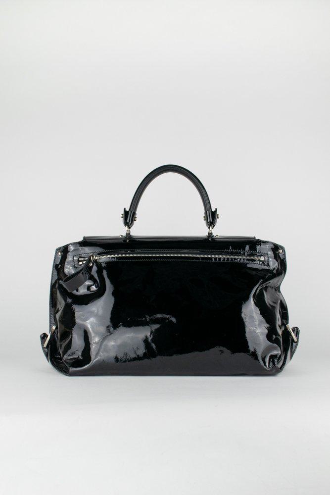 Salvatore Ferragamo Patent Leather Satchel