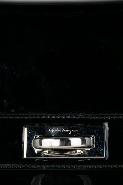 Salvatore Ferragamo Patent Leather Satchel