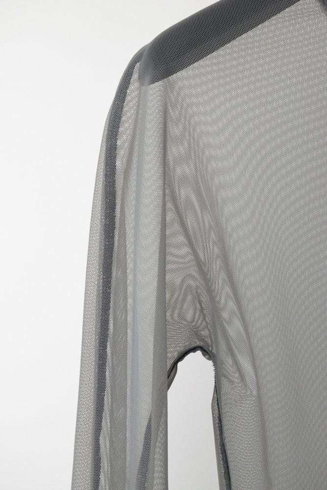 Marie Saint Pierre Slate Mesh Long Sleeve