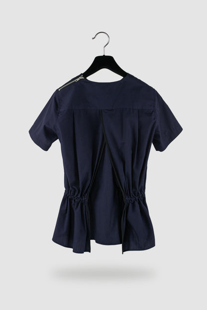 Sacai Luck A/W 15 Open Back Toggle Tee