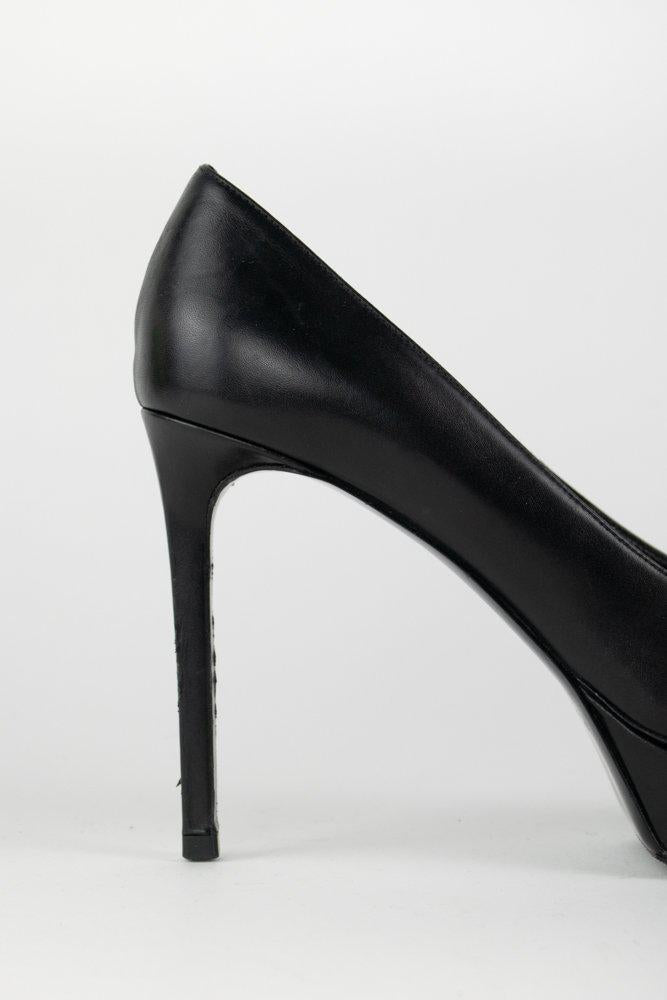 Saint Laurent Stud Toe Platform Pumps