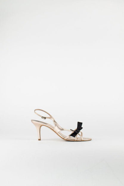 Chloe Metallic Bow Sandal