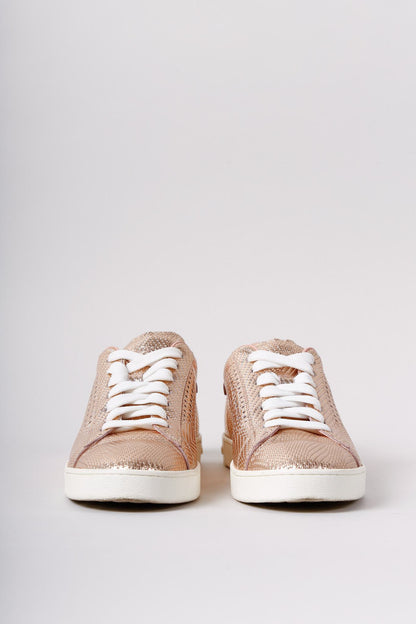 Tod's Perforated T, Metallic Sneakers