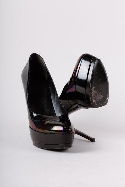 Gucci Oil Slick Platform Stiletto