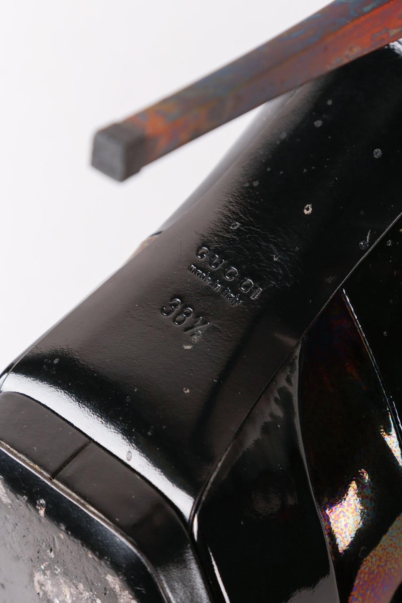 Gucci Oil Slick Platform Stiletto