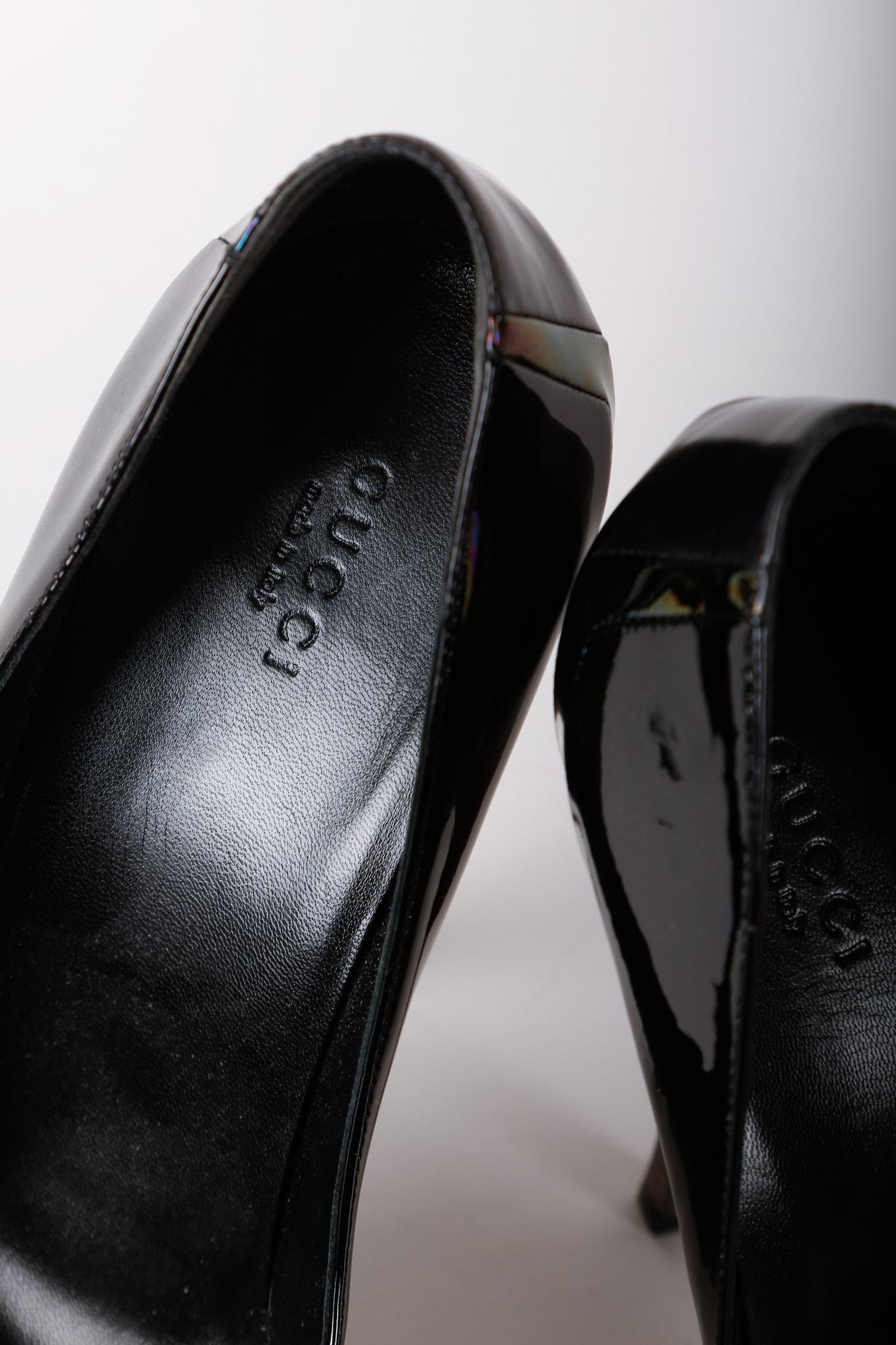 Gucci Oil Slick Platform Stiletto