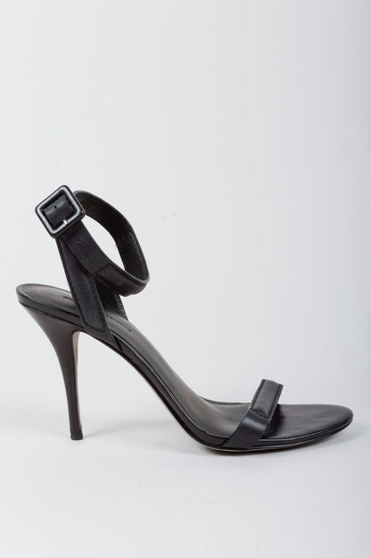 Alexander Wang Soft Black Leather Sandal