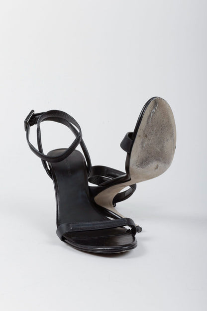 Alexander Wang Soft Black Leather Sandal