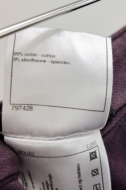 Chanel Aubergine Skinny Jeans