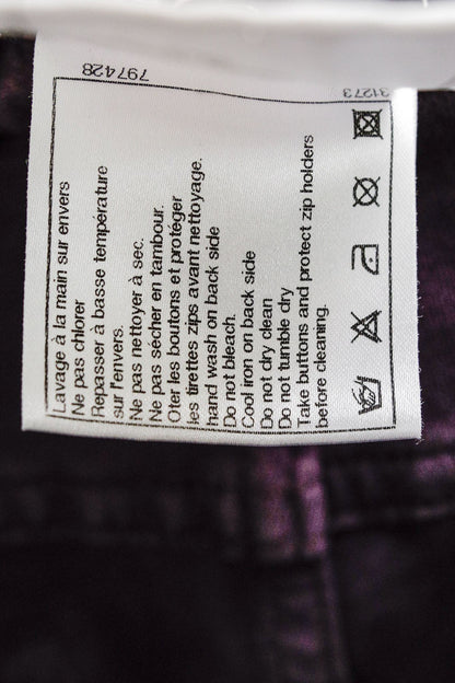 Chanel Aubergine Skinny Jeans