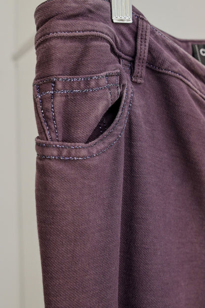 Chanel Aubergine Skinny Jeans