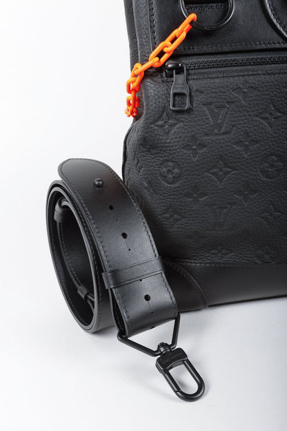 Louis Vuitton Steamer Bag Monogram PM in Taurillon Leather