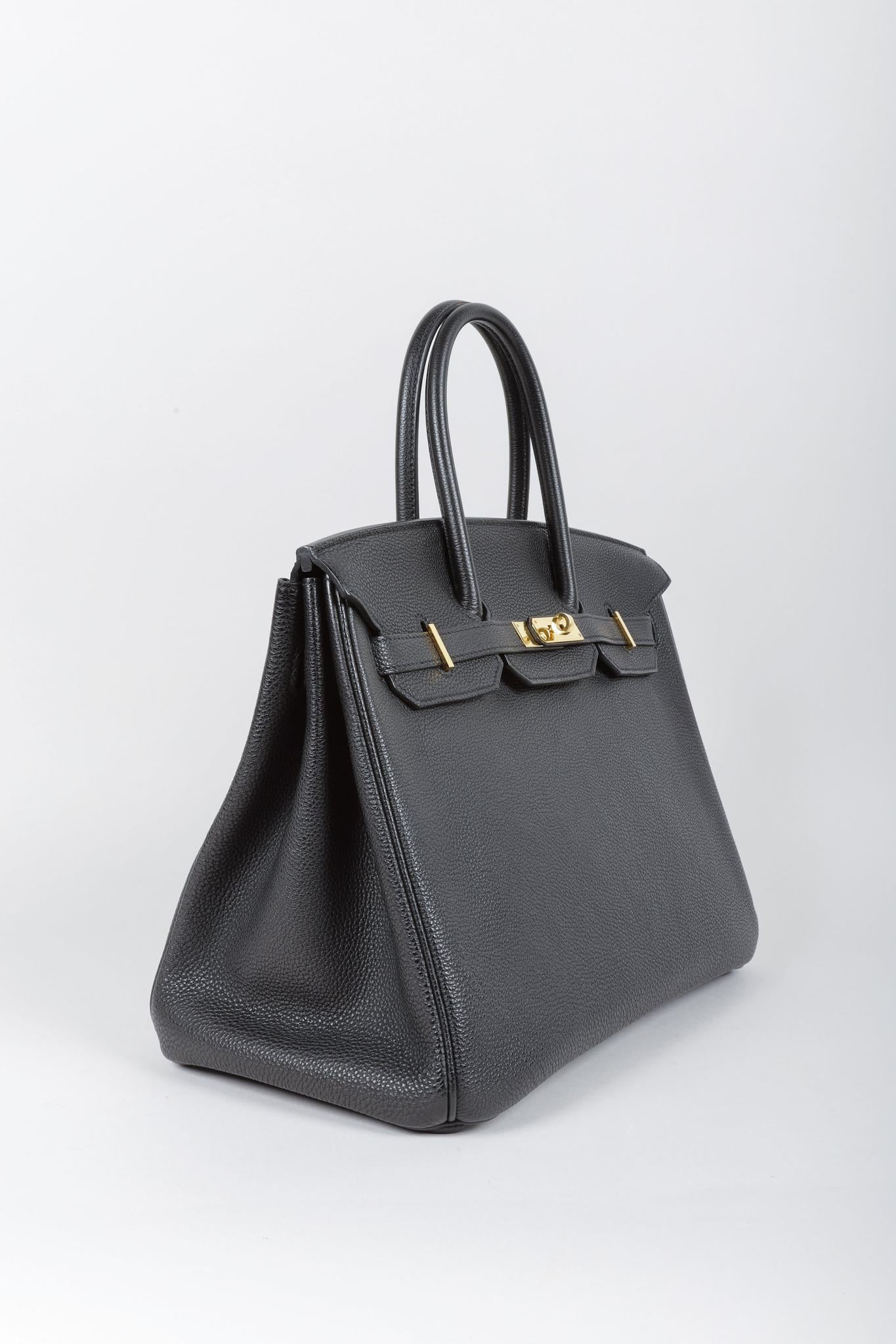 Hermès Birkin 35 Black Togo GHW