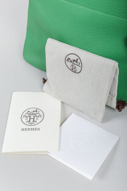 Hermès Bolide 35 Bambou Green