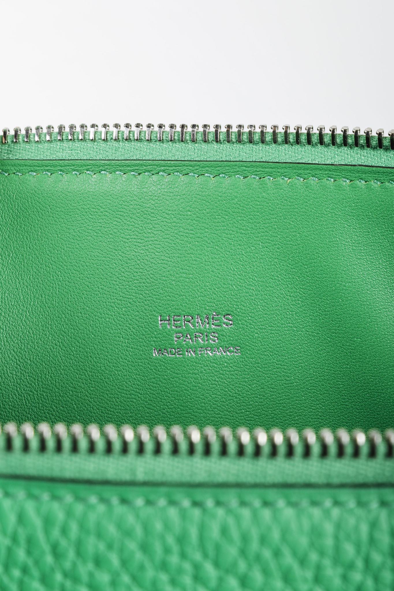 Hermès Bolide 35 Bambou Green