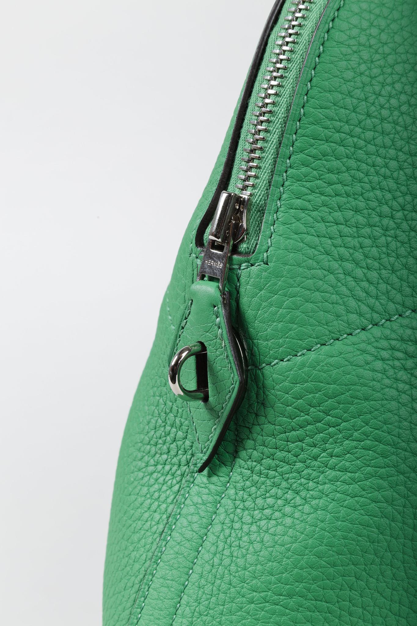 Hermès Bolide 35 Bambou Green