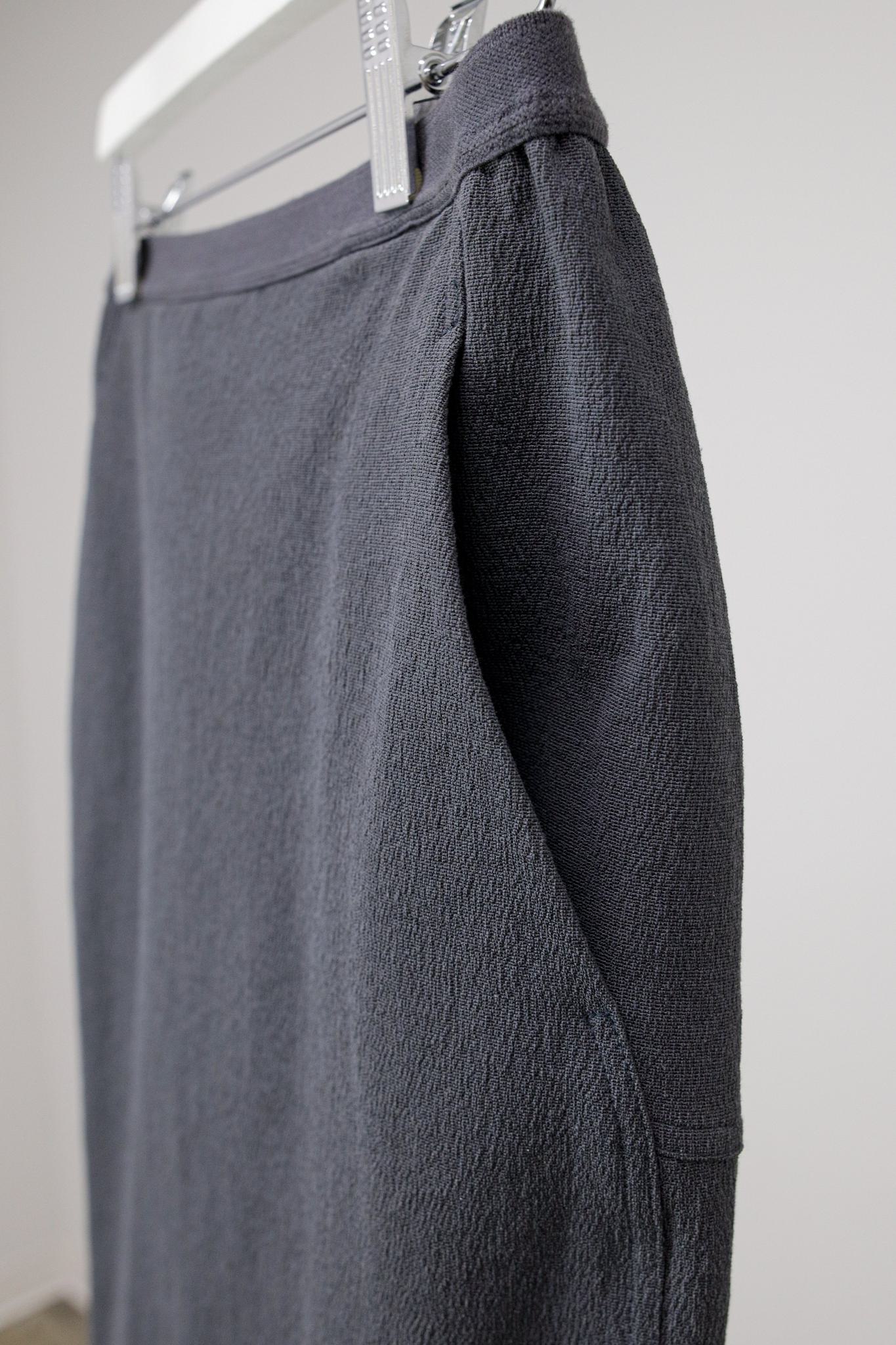 Rick Owens S/S19 BABEL Blujay Pillar Skirt