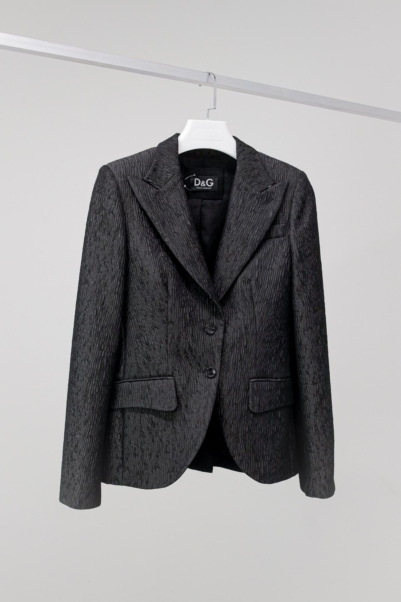 Dolce & Gabbana Textured Blazer