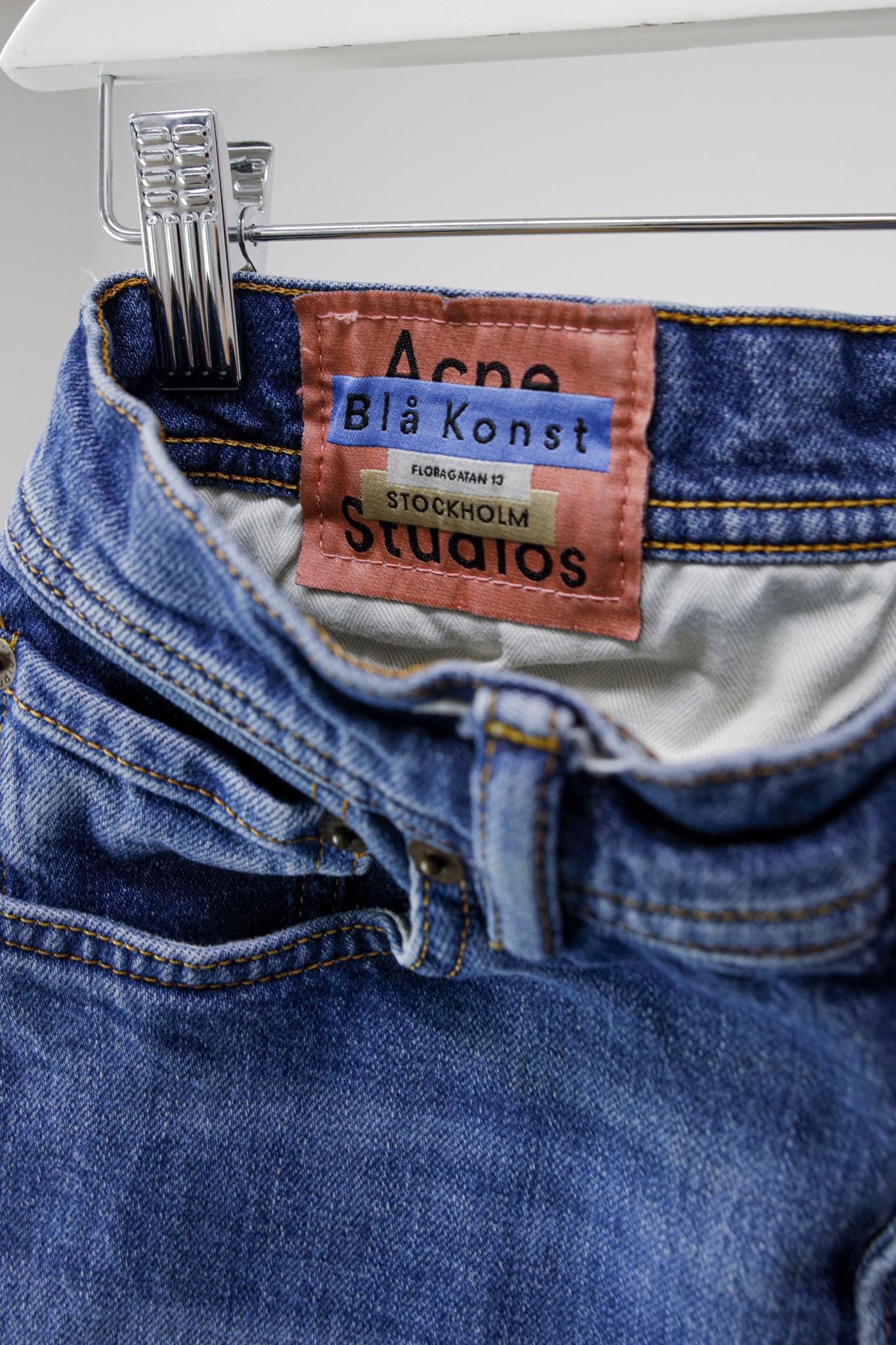 Acne Studios Melk Dark Blue AW18 Jeans