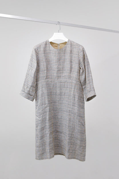 Sarahwear Prince of Wales Check Linen Dress