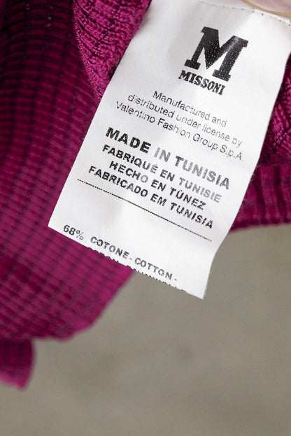 M Missoni Fuchsia Knit Tank