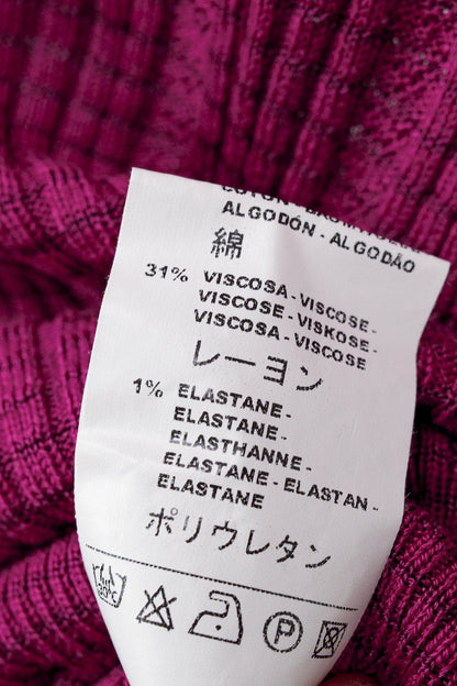 M Missoni Fuchsia Knit Tank