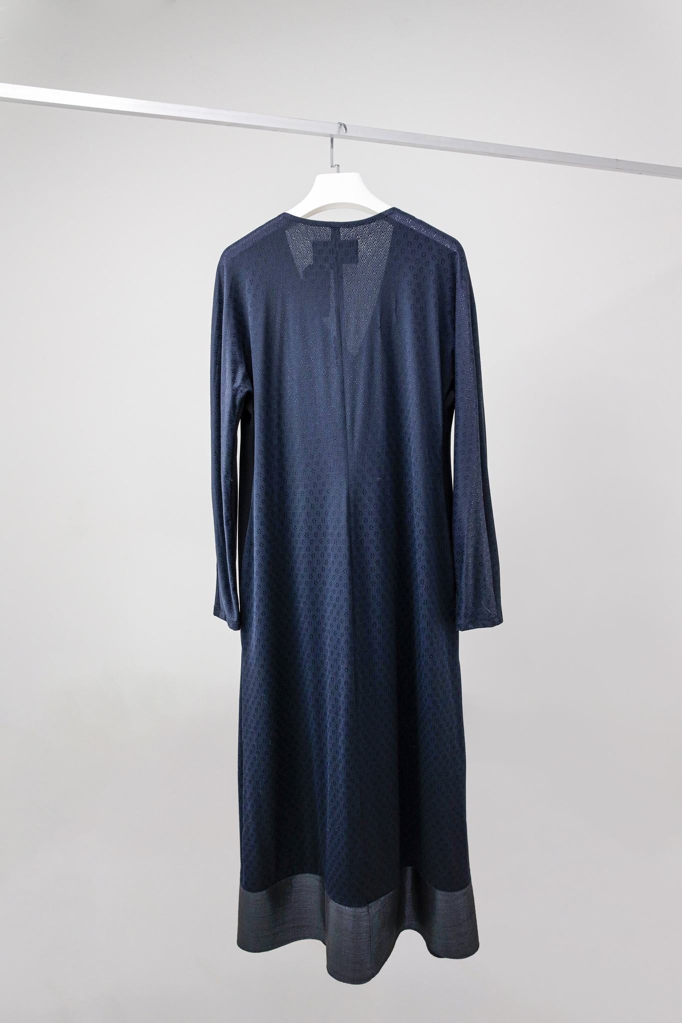 Marie Saint Pierre Midnight Blue Maxi Dress