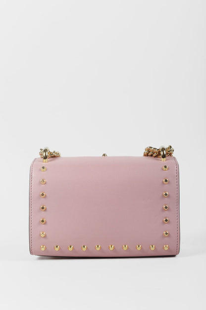 Gucci Pink Pearl Studded Padlock Bag