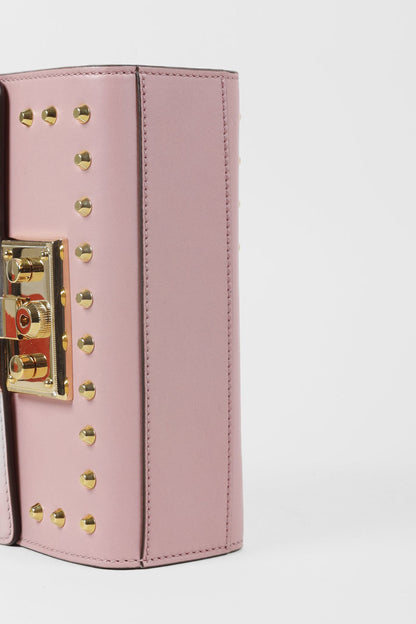 Gucci Pink Pearl Studded Padlock Bag