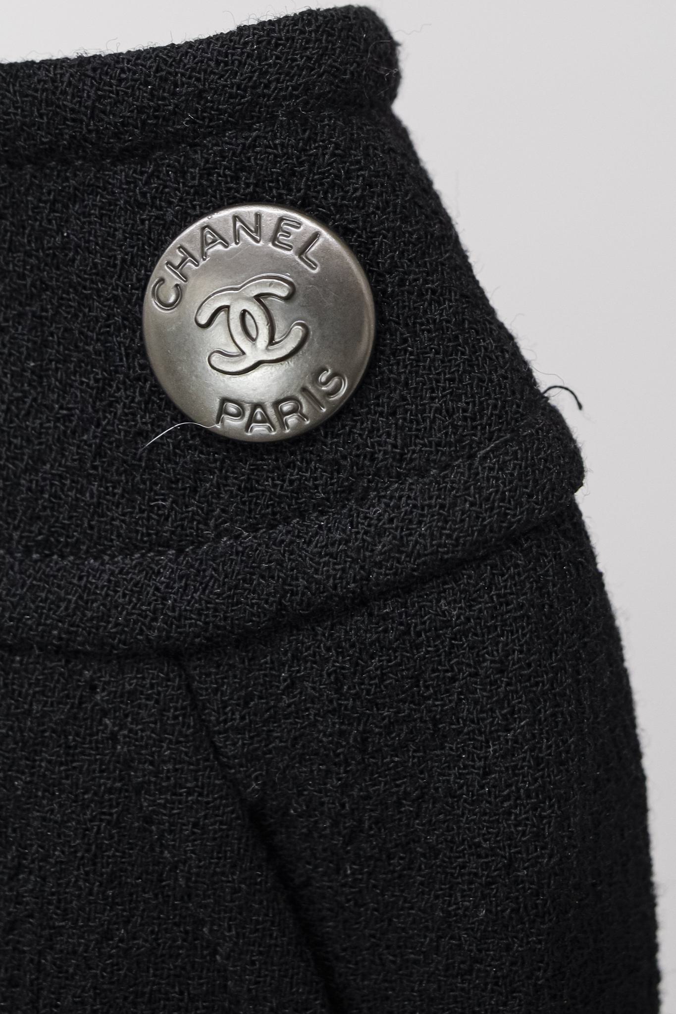 CHANEL スカート wool vintage シャネル スカート CHANEL ヴィンテージ スーパーモデル レッド ウール