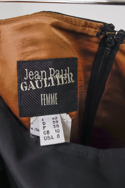 Jean Paul Gaultier Simple Black Skirt