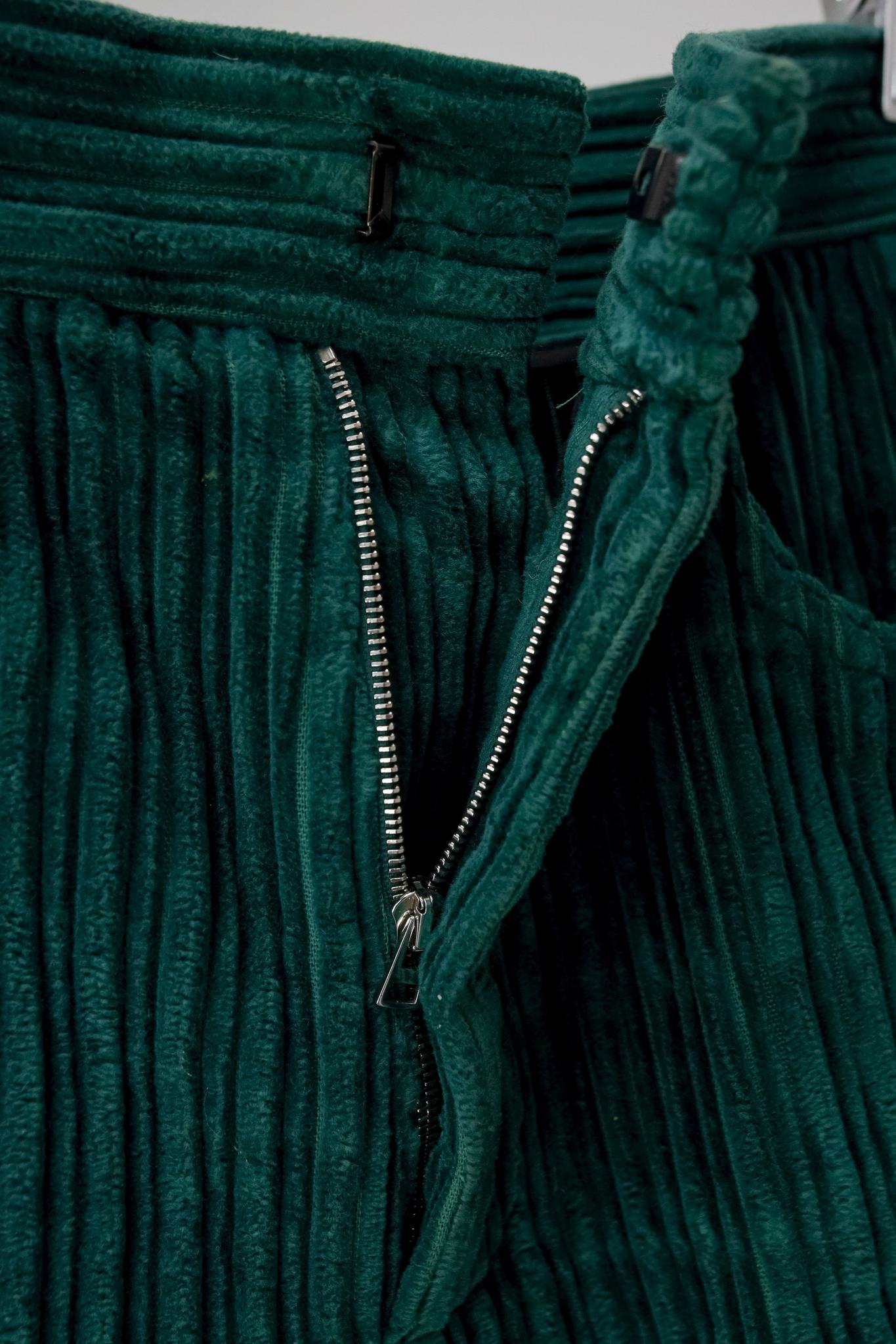 J.W. Anderson Emerald Chunky Cord Trousers