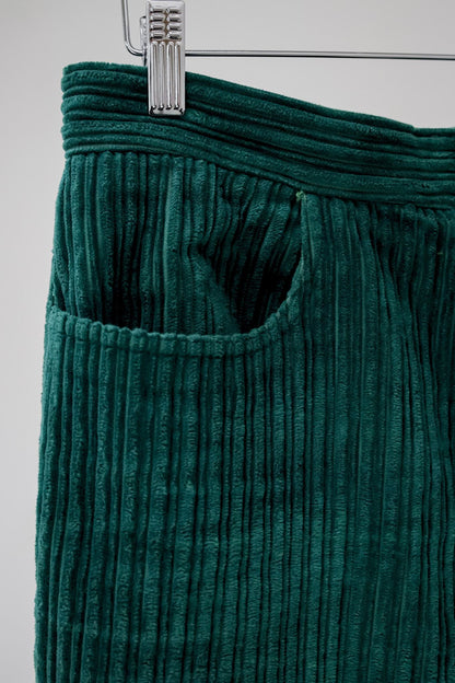 J.W. Anderson AW/15 Runway Emerald Chunky Cord Trousers