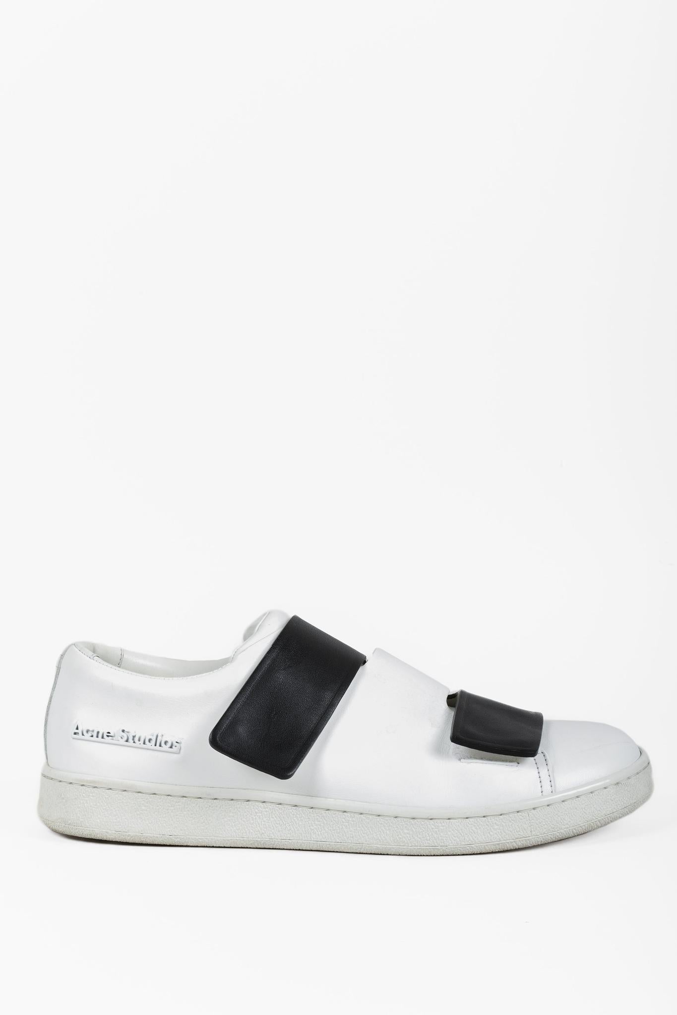 Acne Studios Black and White Triple Lo Yin Yang Sneakers