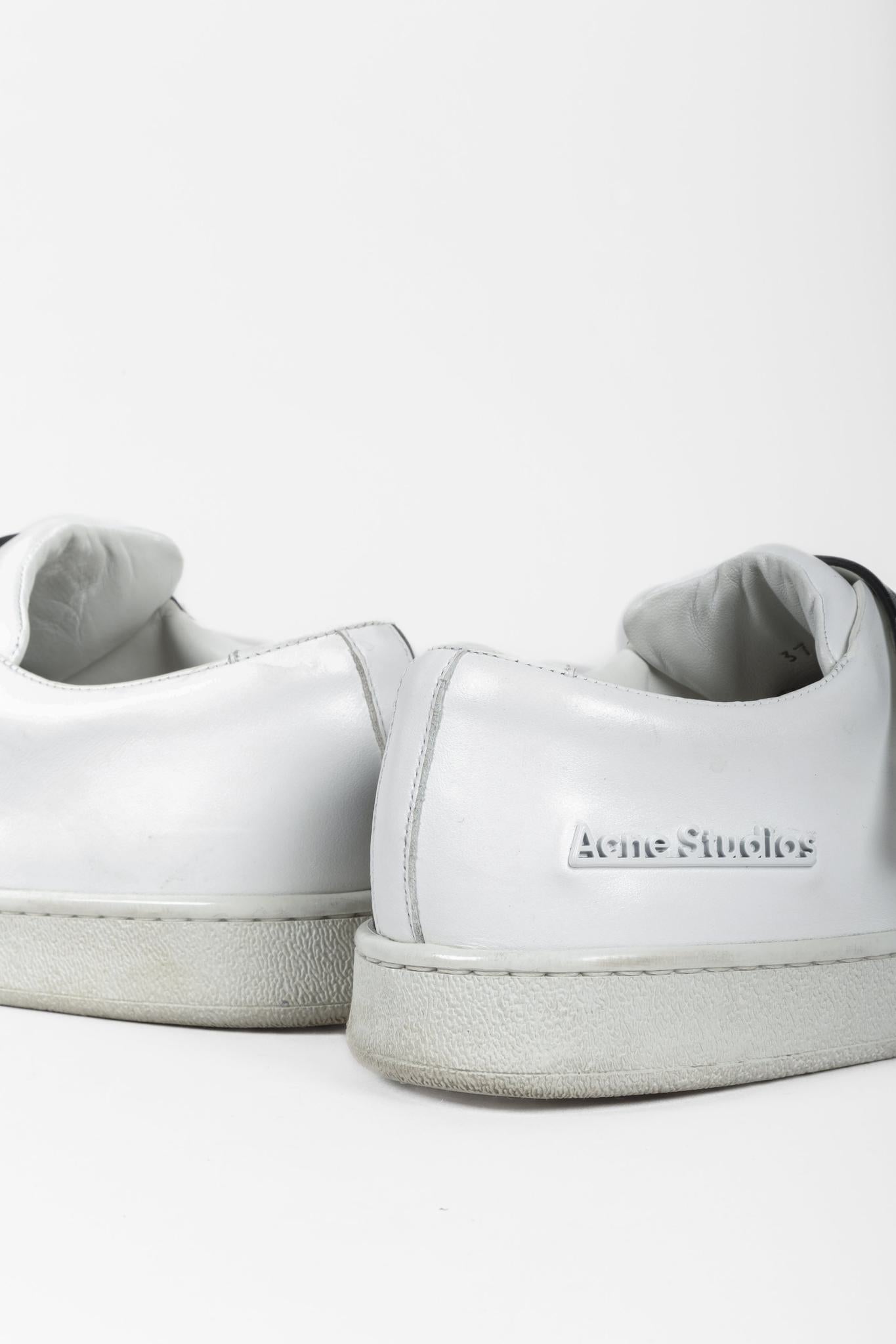 Acne Studios Black and White Triple Lo Yin Yang Sneakers