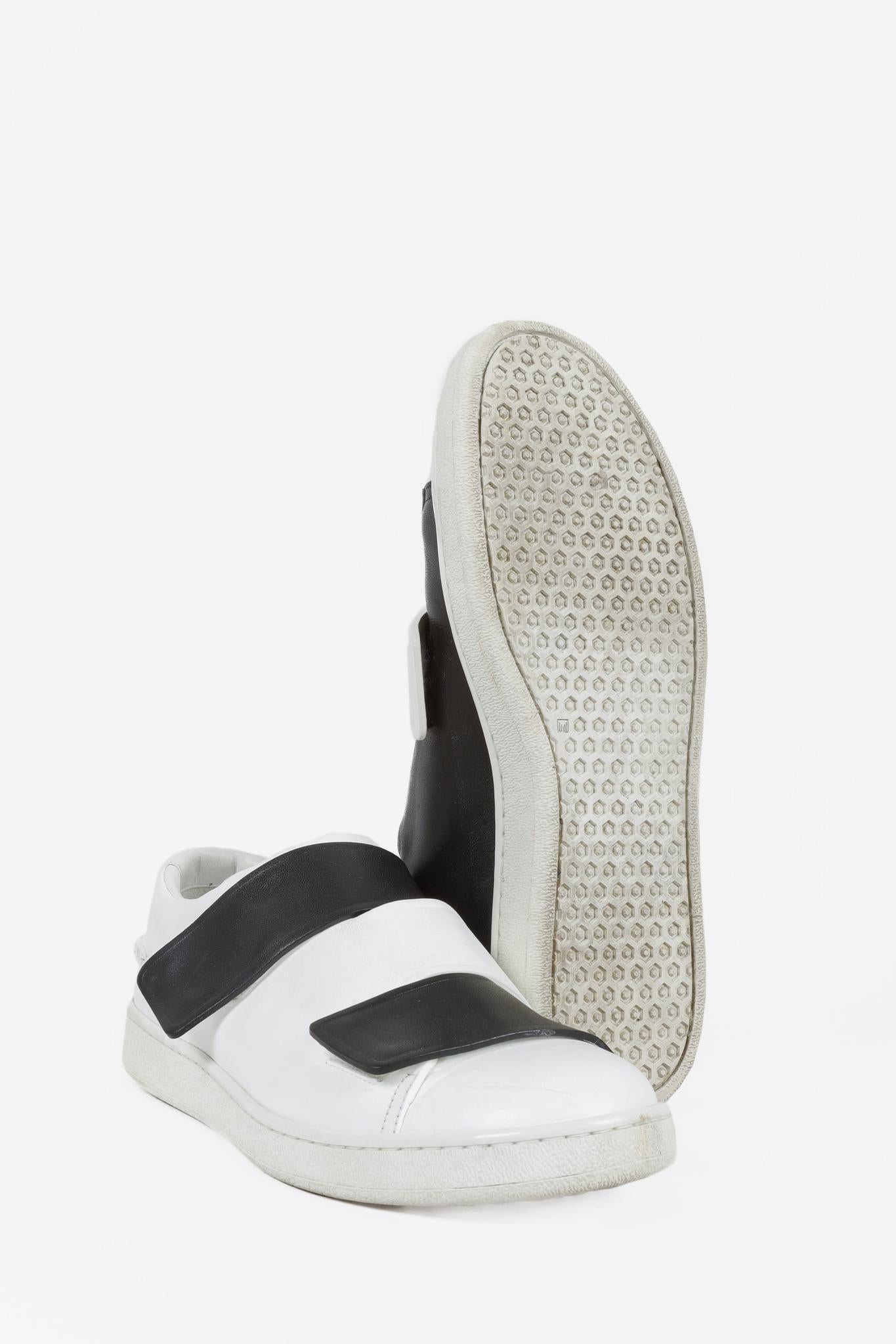 Acne Studios Black and White Triple Lo Yin Yang Sneakers