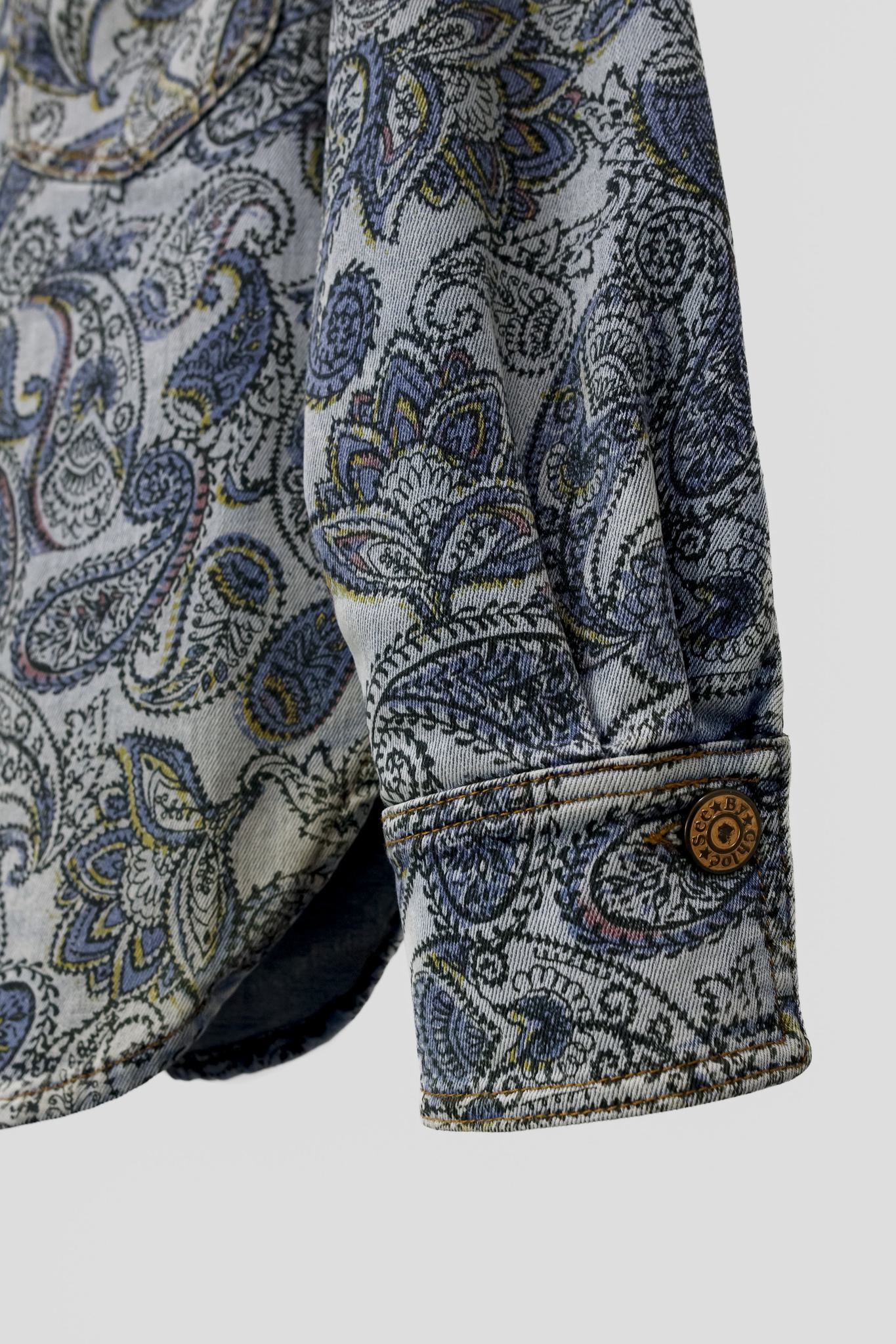 See By Chloe PF/19 Paisley Denim Shirt Jacket