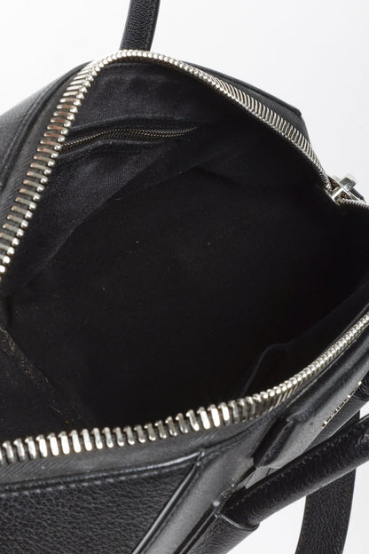 Givenchy Antigona Medium Black Leather Hand Bag